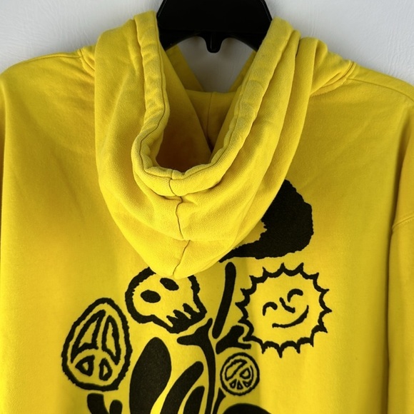 Polar Skate Co. “Trippin” Yellow Graphic Hoodie - Picture 6 of 10